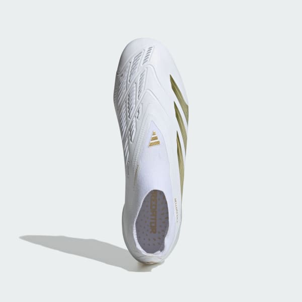 Chaussure sans lacets Predator Elite Terrain souple Blanc adidas adidas France