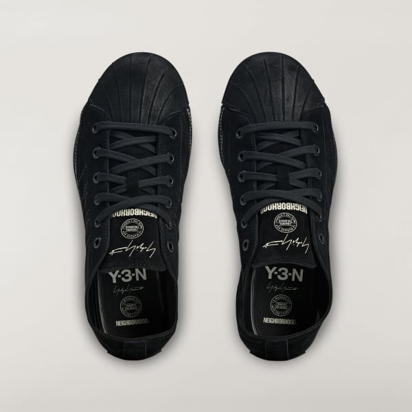 Black Y-3 NBHD NIZZASTAR LO SHOES