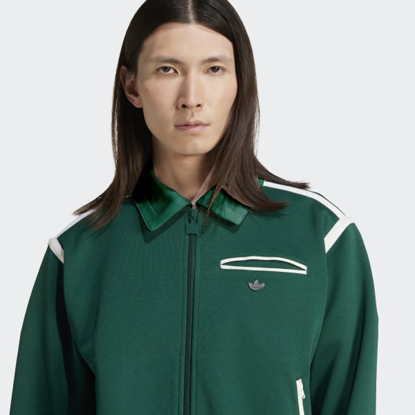 adidas / プレミアムトラックトップ/L/ポリエステル/JN4475 アディダス プレミアム トラックトップ - グリーン | アディダス ジャパン