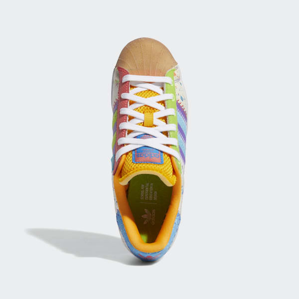 Adidas superstar top 2 Cyan homme