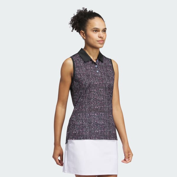 Svart Ultimate365 Printed Polo Shirt