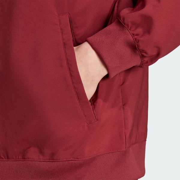 Adidas burgundy jacket mens deals