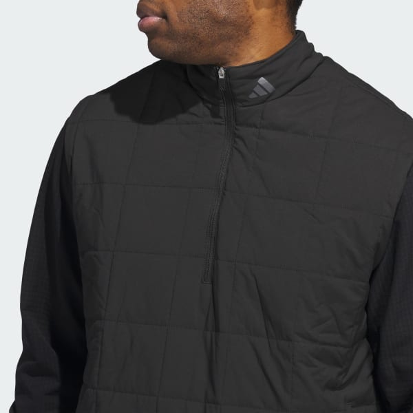 adidas Ultimate365 Quilted Dwr Half Zip Pullover Schwarz adidas Deutschland