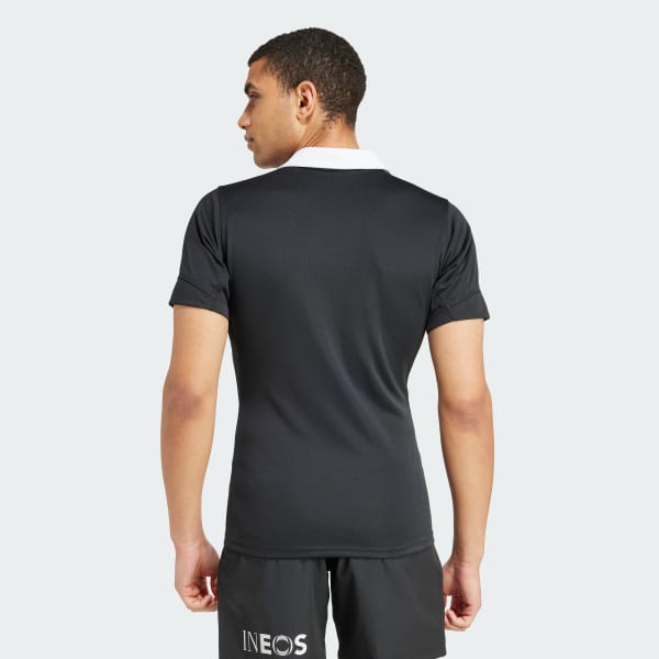 Preto Camisola Principal Performance dos All Blacks