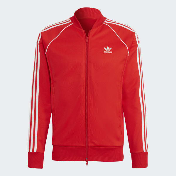 adidas Adicolor Classics Primeblue SST Track Jacket - Red