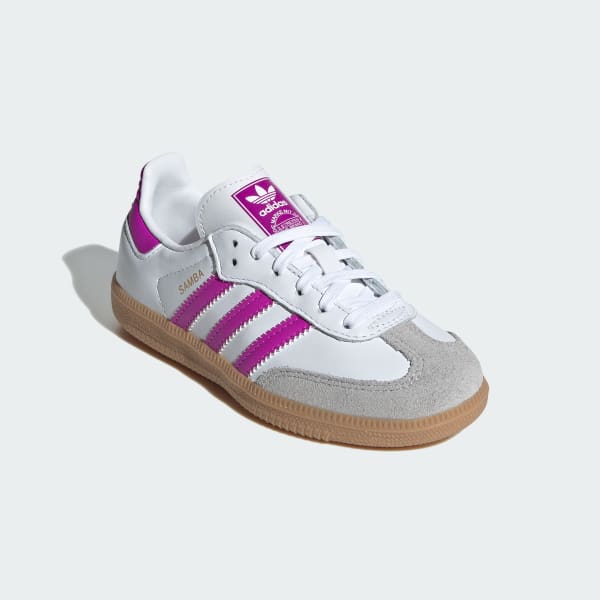 White Samba OG Shoes Kids