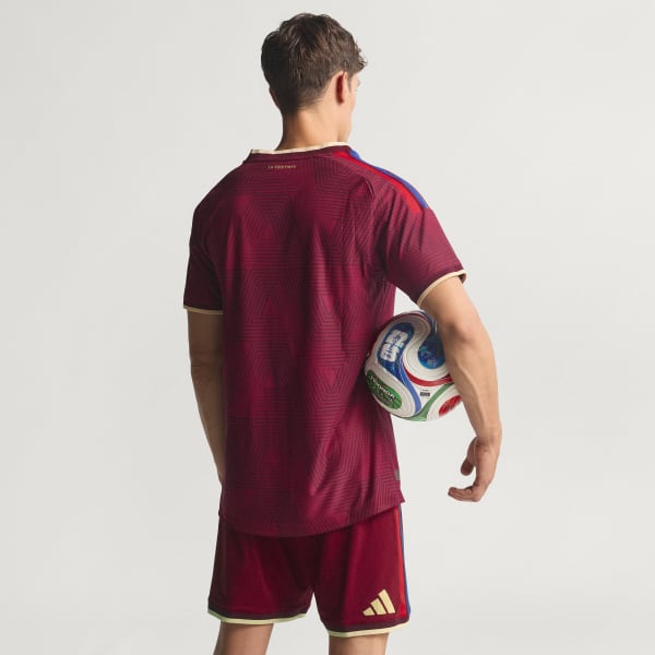 Bordeaux Maillot authentique Venezuela 26 domicile