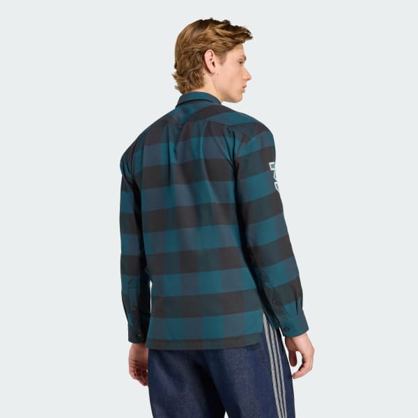 Black All Blacks Flannel Shirt