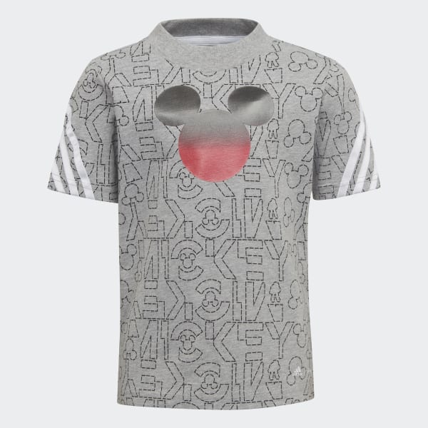 Grey adidas x Disney Mickey Mouse T-Shirt C6516