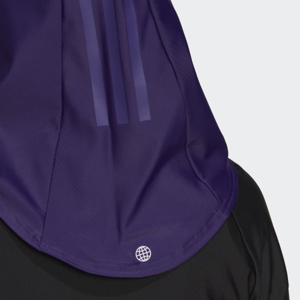 Paars 3-Stripes Swim Hijab BH113