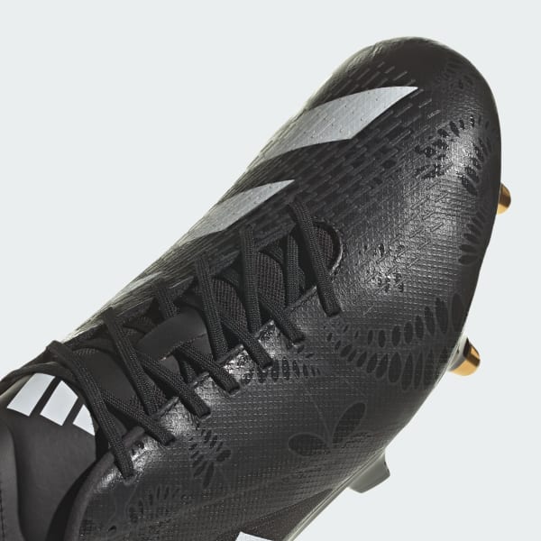 adidas Adizero RS15 Pro Soft Ground Rugbyschoenen Zwart adidas