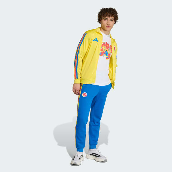 adidas Colombia DNA Fleece Pants - Blue | Free Shipping with