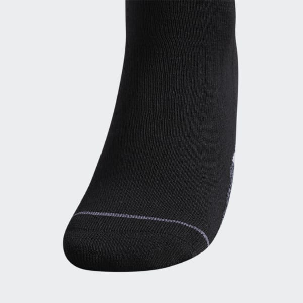 Black Cushioned Crew Socks 3 Pairs XL HIT26A
