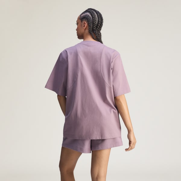 パープル adidas by Stella McCartneyルーズTシャツ