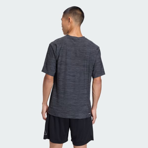 Black WORKOUT ESSENTIALS FLEX T-SHIRT