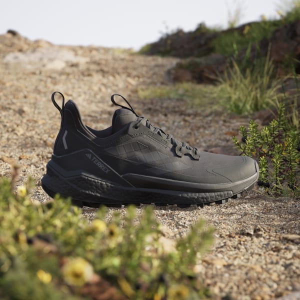 Black Terrex Free Hiker 2.0 Low Hiking Shoes