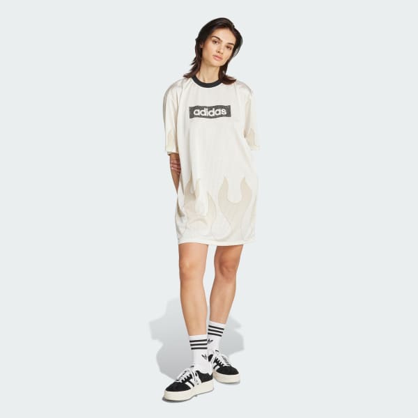 adidas Flames Hockey Dress - White | Free Shipping with adiClub