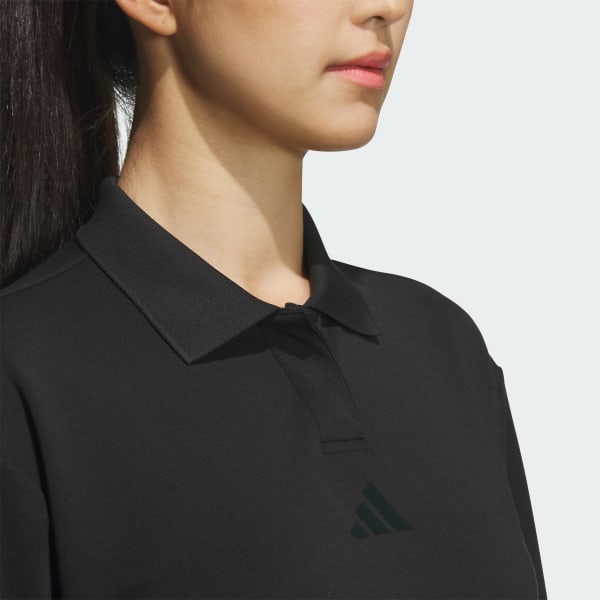 アディダス 【ゴルフ】ポロシャツ 長袖 - ブラック | アディダス ジャパン