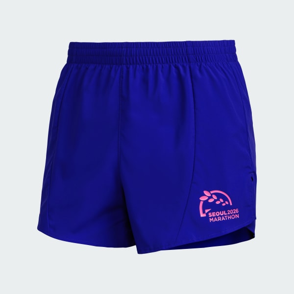 Blue 서울마라톤 러닝 쇼츠 M