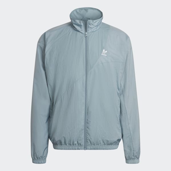 adidas Adicolor Fabric Block Woven Track Jacket - Grey | adidas Philippines