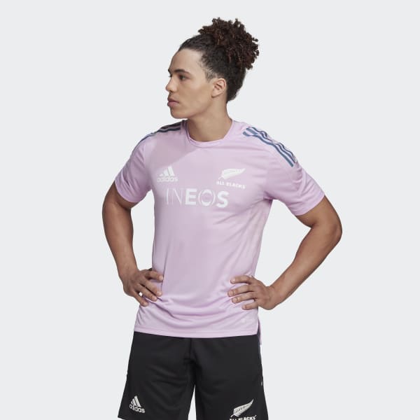 Lila All Blacks Rugby Performance Tee