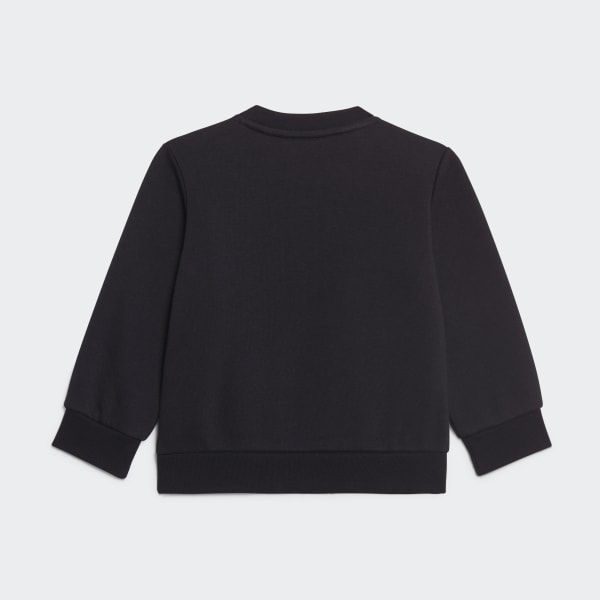 Svart Adicolor Crew Set