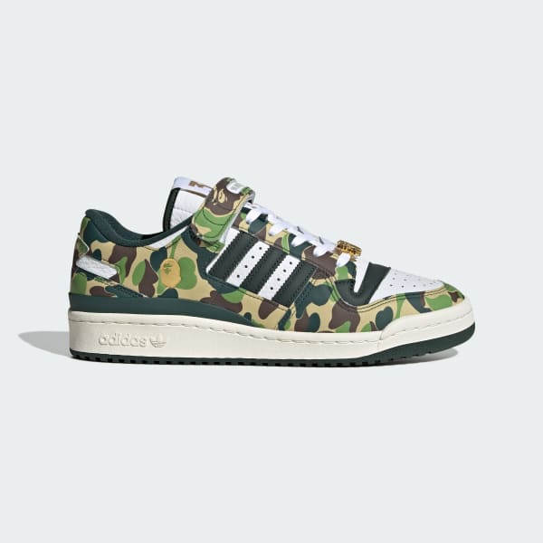 撮影の為一度開封いたしましたBAPE × adidas Forum 84 Low