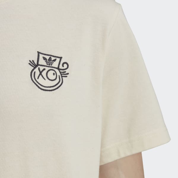 Branco T-shirt adidas Originals x André Saraiva TK782