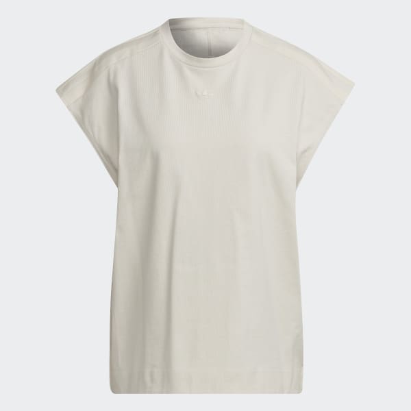 White Adicolor Contempo Chunky 3-Stripes Tee