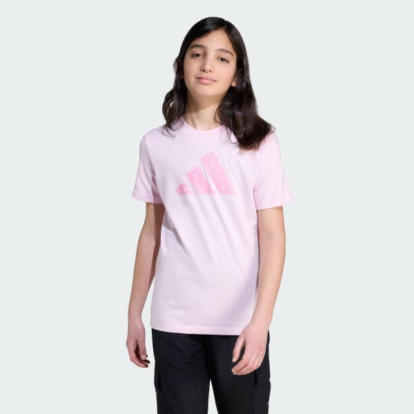 Pembe Future Icons Graphic Çocuk Tişörtü