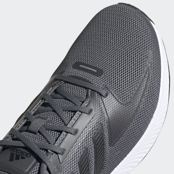Achat chaussures Adidas Homme Chaussure de Sport, vente Adidas EE8153 Run  Falcon Gris noir blanc - Basket running Homme