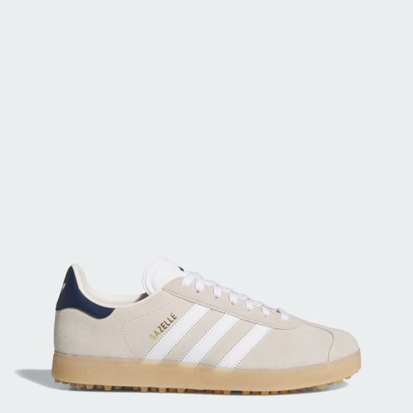 Hvit Gazelle Spikeless Golfsko