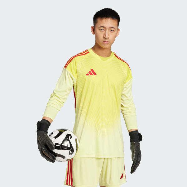 Yellow Tiro 25 Competition Goalkeeper Long Sleeve Jersey