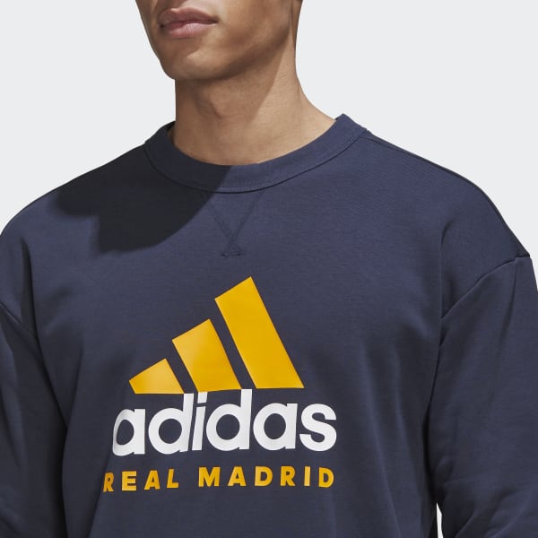 Blue Real Madrid DNA Crew Sweatshirt M1333