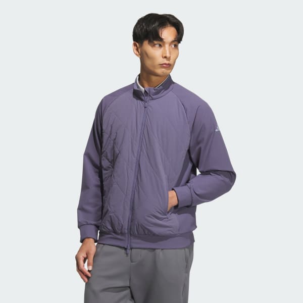 Purple MENS COLD RDY HYBRID PADDED JACKET