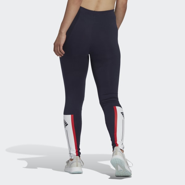 Blau Essentials Pinstripe Block Tight