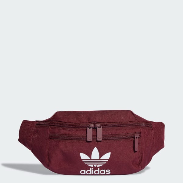 adidas Adicolor Classic Waist Bag Burgundy adidas Singapore