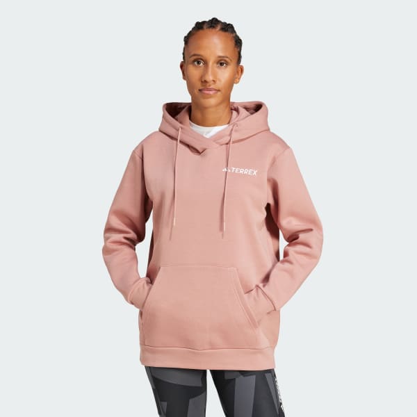 Rosa Moletom Capuz Terrex Multi Small Logo