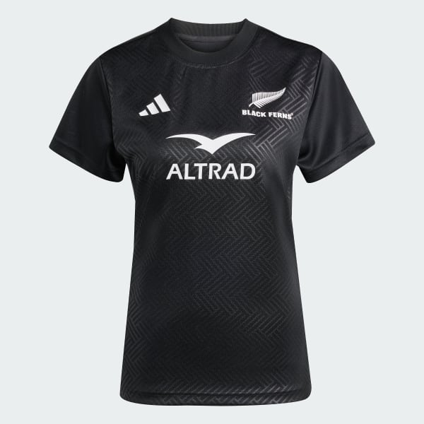 zwart Black Ferns Supporter Jersey
