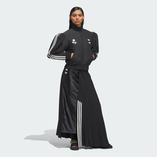 Svart Chavarria Pleated Skjørt