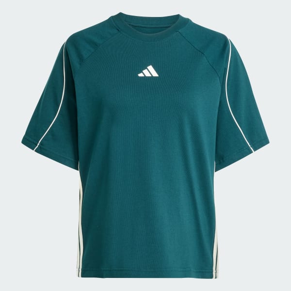 Verde T-shirt com 3-STRIPES Stadium