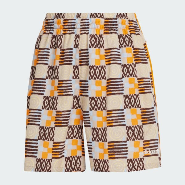 Multicolor Shorts Alargados 80s