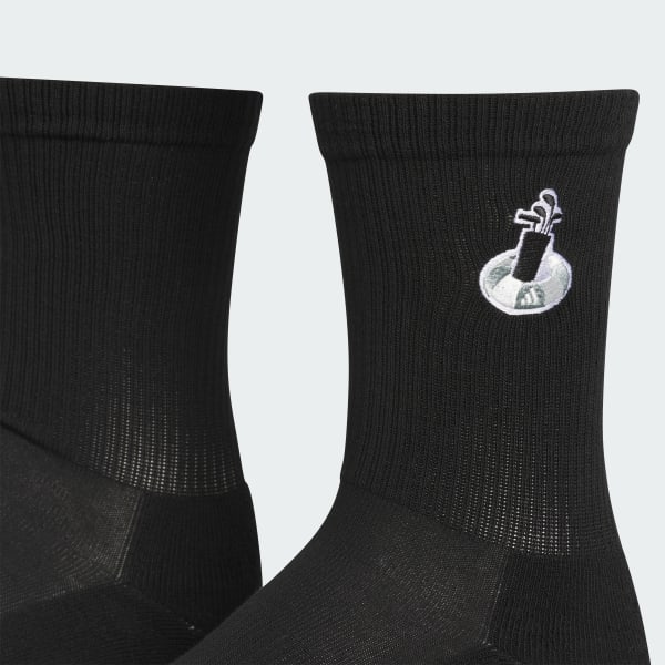 ブラック チップ ドライバー クルー ソックス