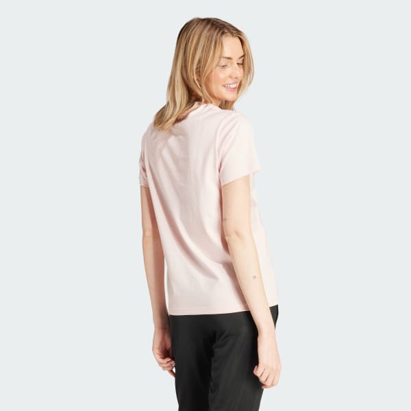 Pink Collegiate Graphic Tee