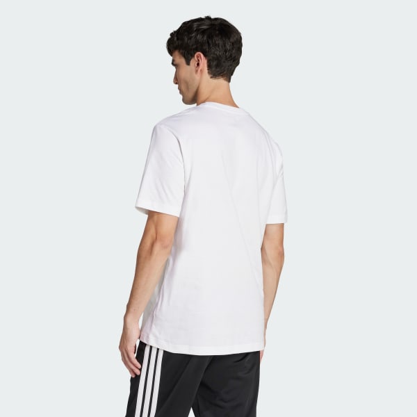 adidas Lounge Still Life Lemons Graphic Tee - White | Free