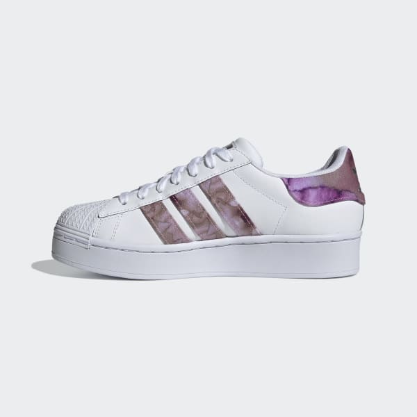 Adidas superstar deals violette et blanche