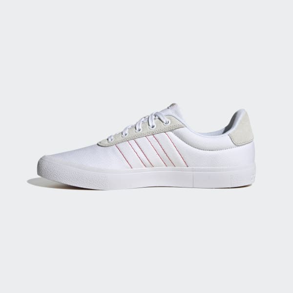 White Vulc Raid3r 3-Stripes Shoes