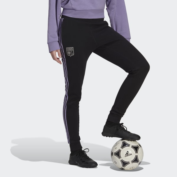 Sort Olympique Lyonnais joggingbukser