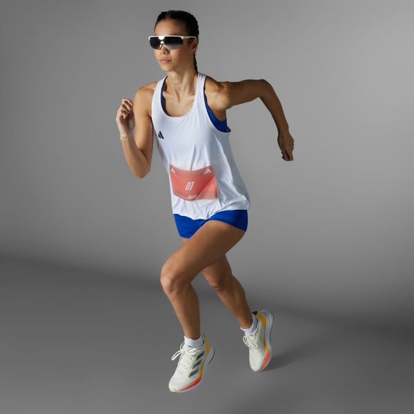 Beyaz Adizero Essentials Running Tank Top