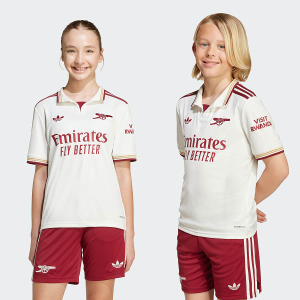 White Arsenal 25/26 Third Jersey